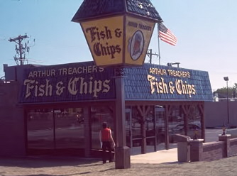 Arthur Treachers Fish & Chips / No longer in the Chicagoland area (founded 1969)