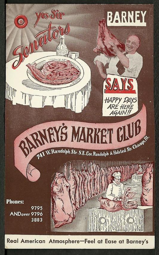 BARNEY'S MARKET CLUB