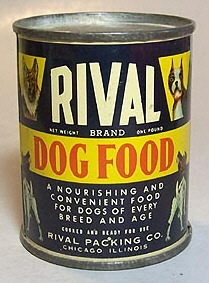 Rival Dog Food packing co. Chicago