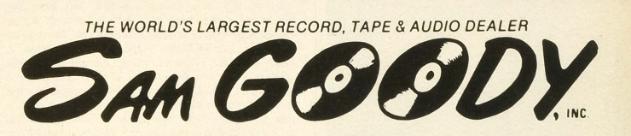 SAM GOODY RECORDS