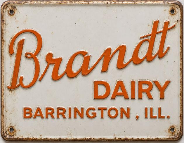 brandt Dairy Barrington, IL. 