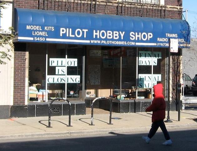 PILOT HOBBY SHOP (5450 W. Belmont Ave.; 773-736-0451) 