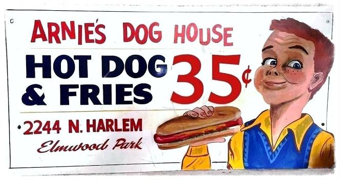 ARNIE'S DOG HOUSE ELMWOOD PARK IL.