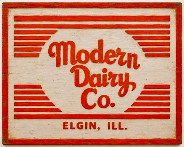 MODERN DAIRY CO. ELGIN IL.