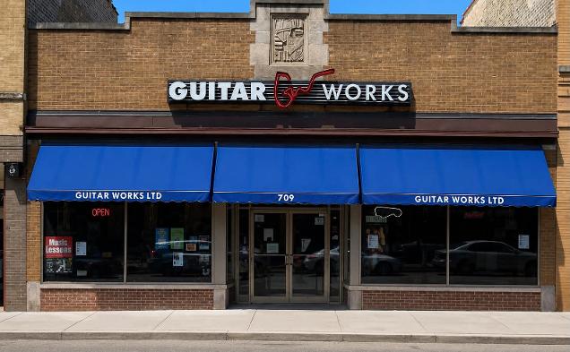 GUITAR WORKS EVANSTON IL. 
