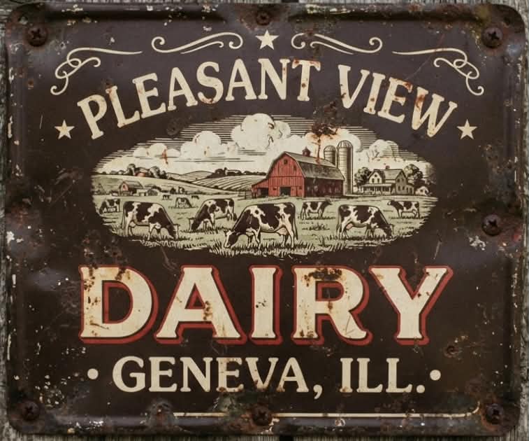 PLEASANT VIEW DAIRY GENEVA IL. 