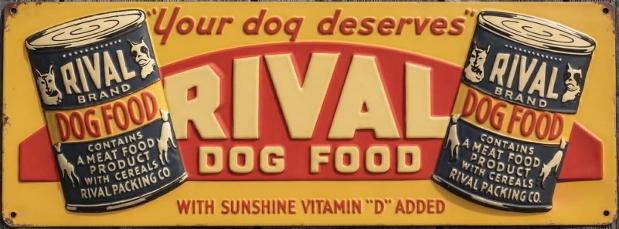 Rival Dog Food packing co. Chicago