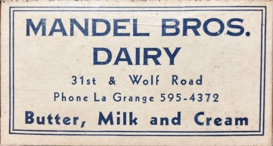 mandel bros. dairy la grangw il