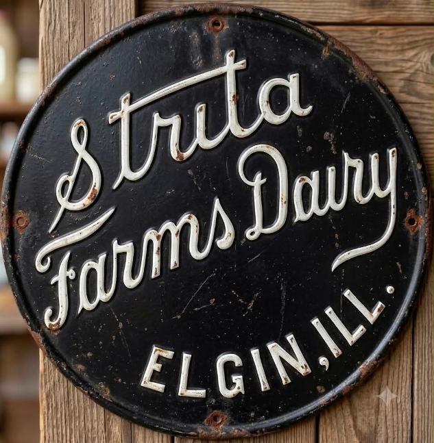 STRITA FARMS DAIRY ELGIN IL.