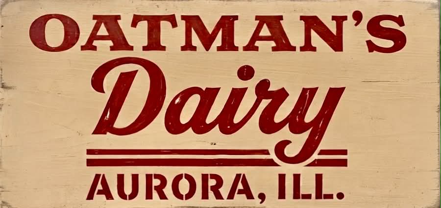 OATMAN'S DAIRY AURORA IL