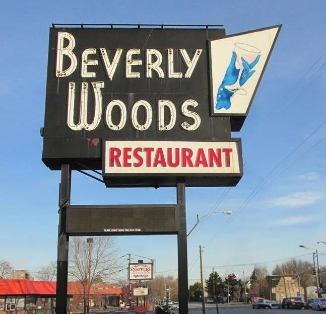 BEVERLY WOODS RESTAURANT CHICAGO / MORGAN PARK IL. 