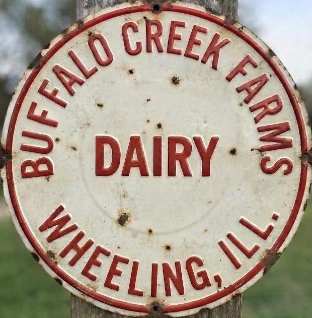 BUFFALO CREEK FARMS DAIRY WHEELING, IL. 