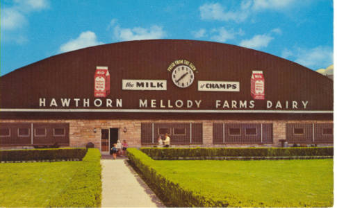 Hawthorn Mellody Farms Dairy / Milwaukee Ave. Libertyville, IL. (1937-1970) 