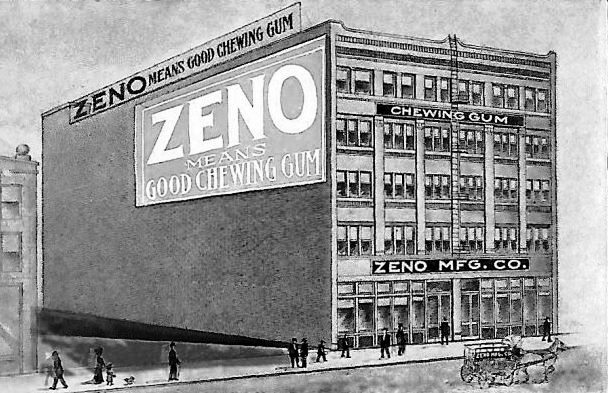 ZENO CHEWING GUM MFG. CO. CHICAGO 