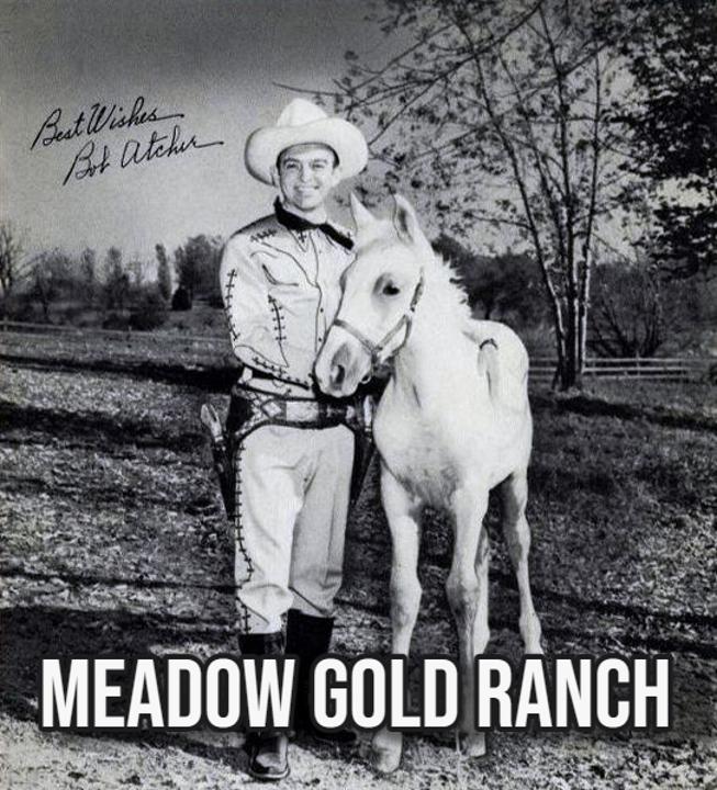 Meadow Gold Ranch / WENR-TV CH. 7, (1951-1953) Chicago featuring Bob Atcher