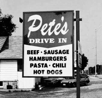 PETE'S DRIVE-IN BENSENVILLE IL.