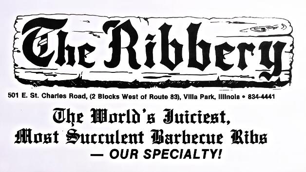 THE RIBBERY VILLA PARK IL