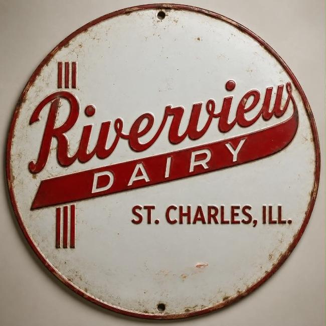 RIVERVIEW DAIRY ST. CHARLES IL. 