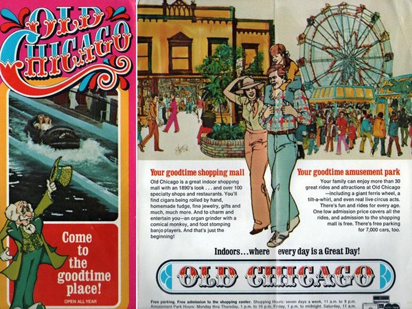 Old Chicago Shopping Mall & Amusement Park / 555 S.Bolingbrook Dr. Bolingbrook, IL. (1975-1980) 