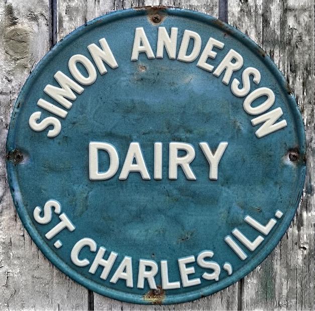 SIMON ANDERSON DAIRY ST. CHARLES IL. 