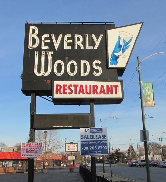 BEVERLY WOODS RESTAURANT CHICAGO / MORGAN PARK IL. 