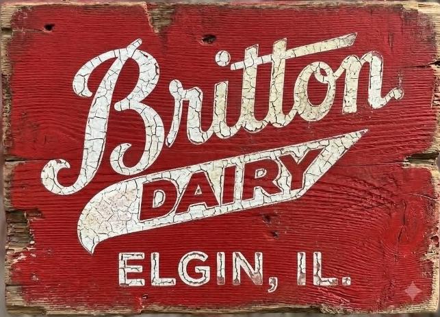 BRITTON DAIRY ELGIN IL. 