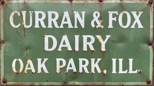 CURRAN & FOX DAIRY OAK PARK IL. 
