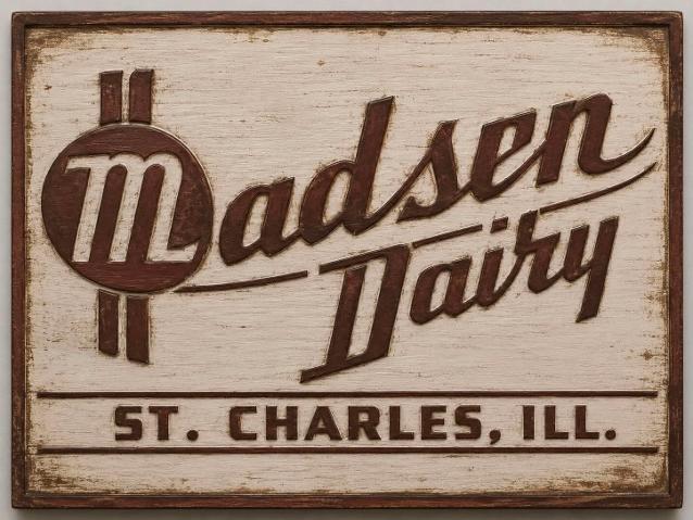 MADSEN DAIRY ST. CHARLES IL. 