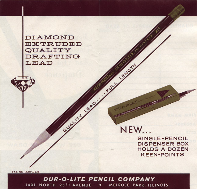 DUR-O-LITE pencil company