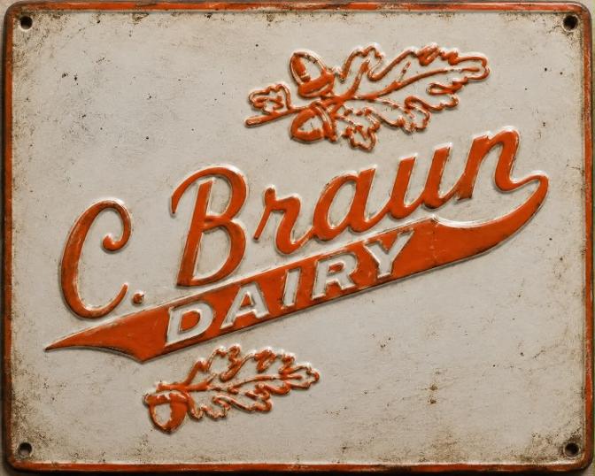 C. BRAUN DAIRY ELGIN IL. 