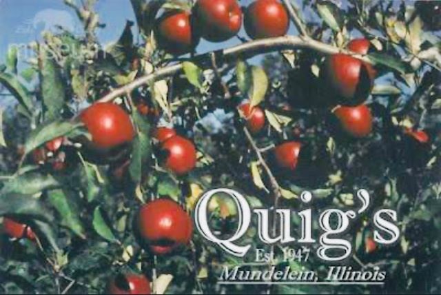 Quig's Apple Orchard /300 S IL Route 83 Mundelein, IL (1947-2005) 
