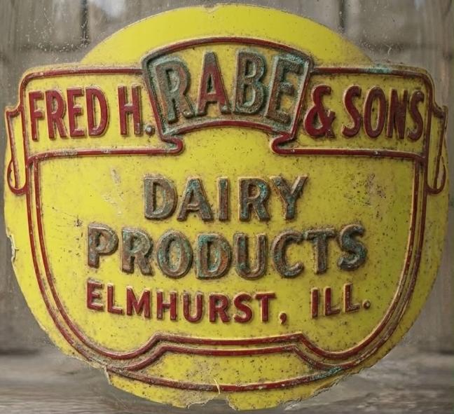 FRED H. RABE & SONS DAIRY ELMHURST IL. 