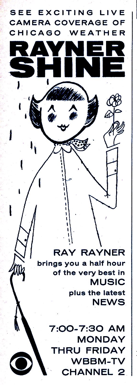 RAYNER SHINE RAY RAYNER WBBM TV 